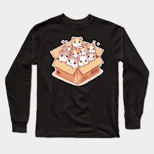 box hamsters Long Sleeve T-Shirt